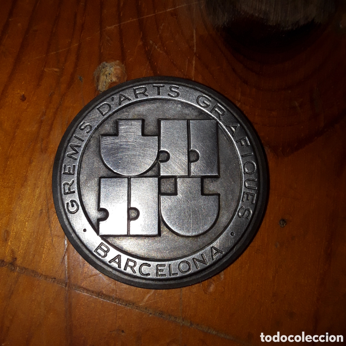 Joyeria: MEDALLA DE PLATA - GREMI D'ARTS GRAFIQUES BARCELONA