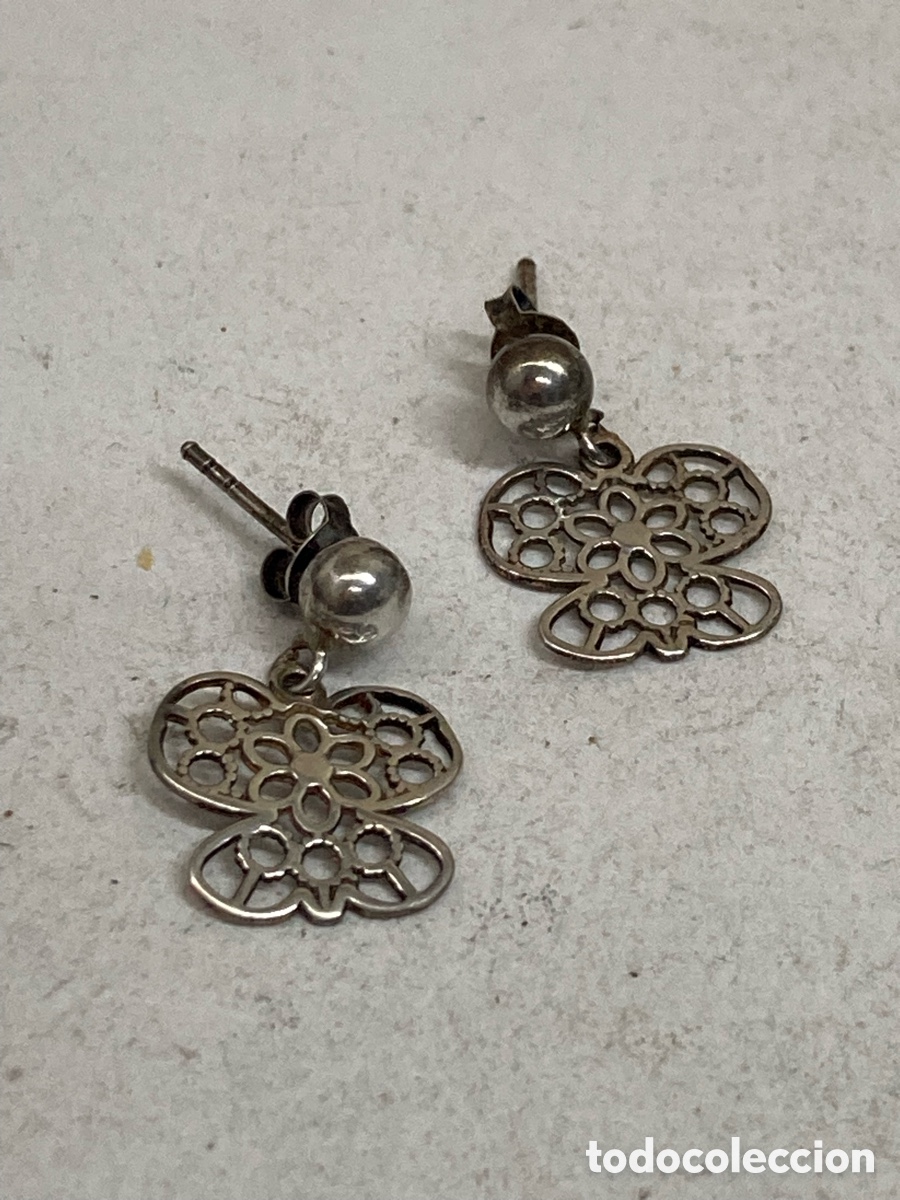 Joyeria: Pendientes de plata P470