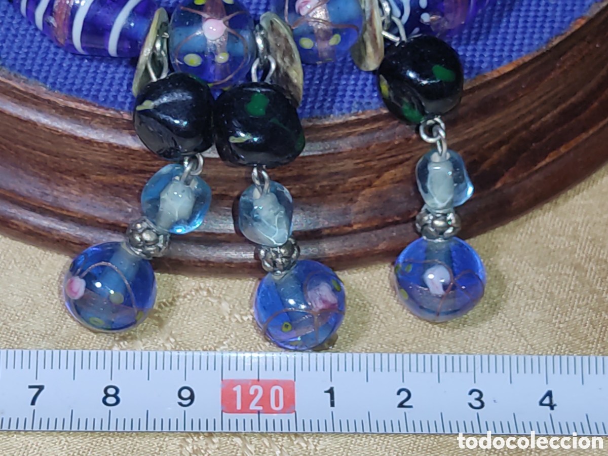 Joyeria: Collar de cristal de Murano.A&ntilde;os 70. - Foto 5