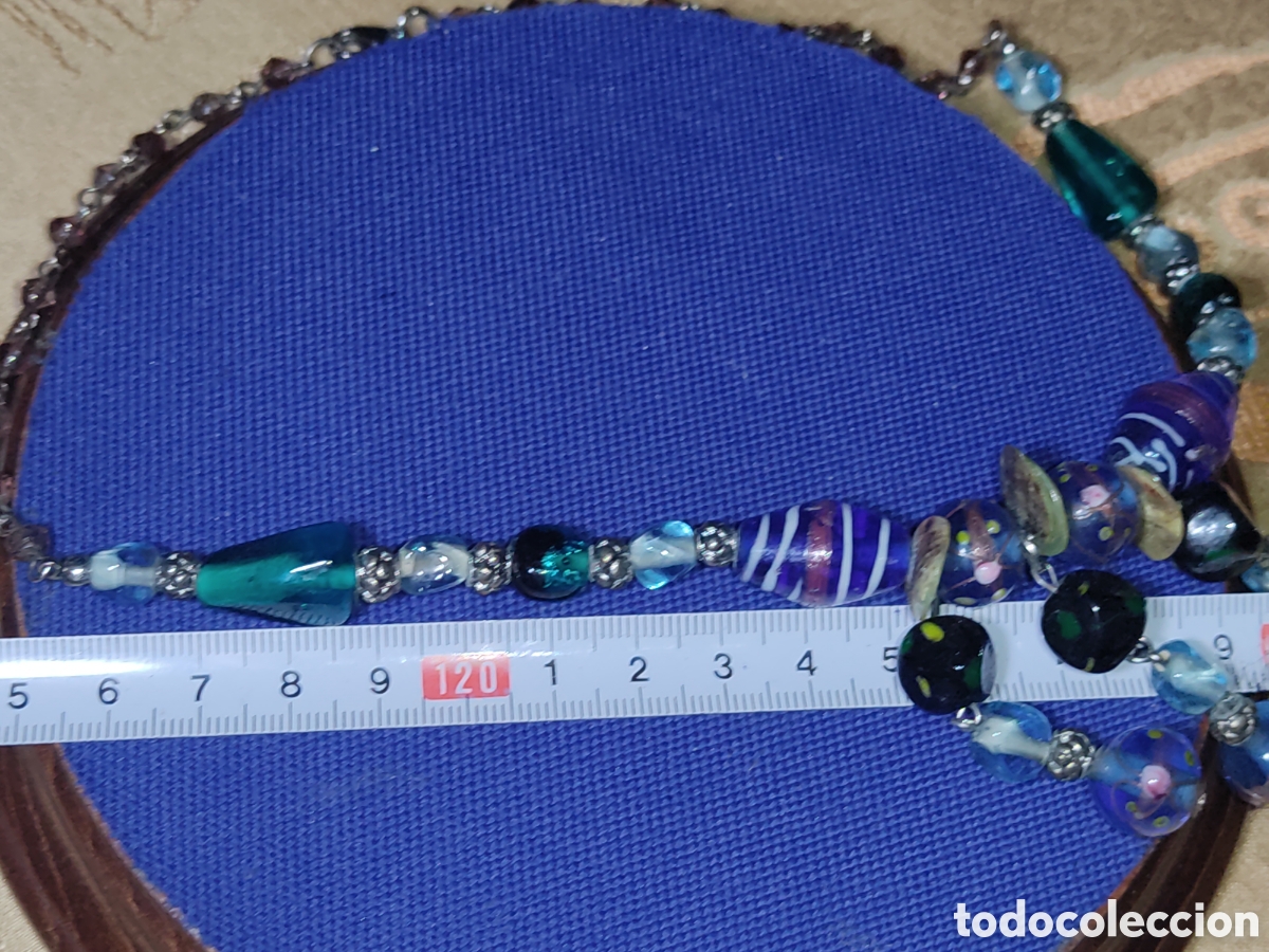 Joyeria: Collar de cristal de Murano.A&ntilde;os 70. - Foto 6