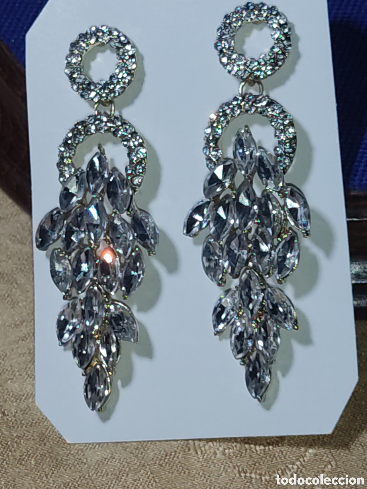 Joyeria: Bonitos pendientes largos de l&aacute;grimas. - Foto 6