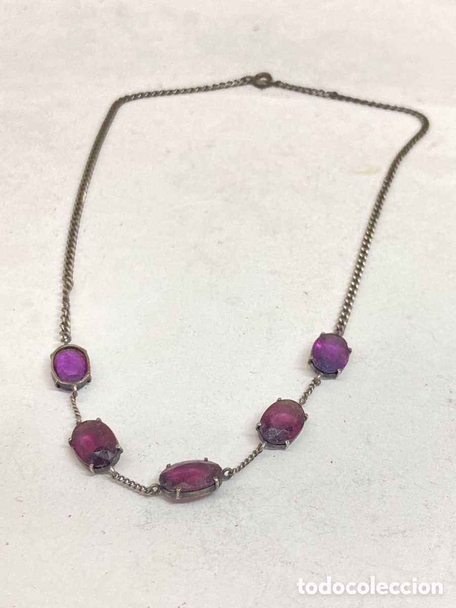 Joaillerie: Collar de plata CC454