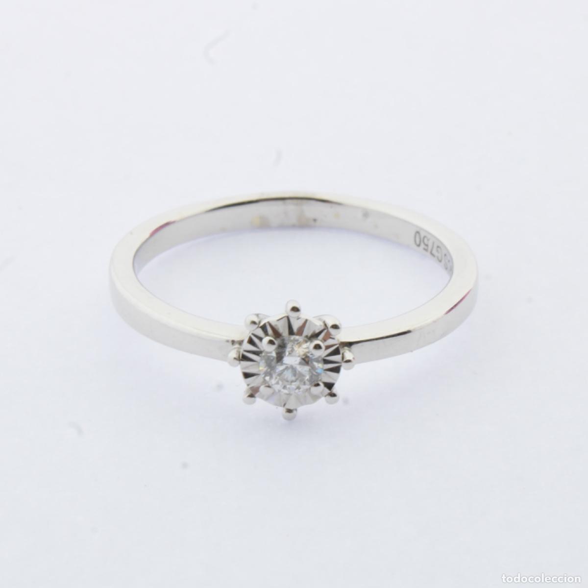 Joyeria: Anillo Tous oro blanco con brillantes - Foto 2