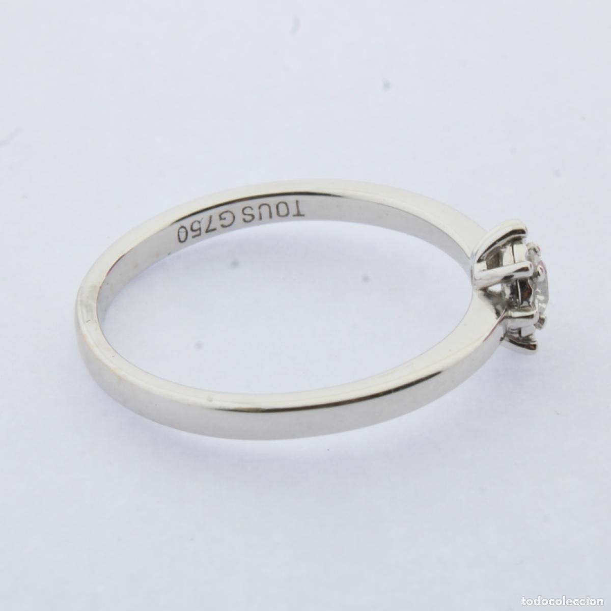 Joyeria: Anillo Tous oro blanco con brillantes - Foto 4
