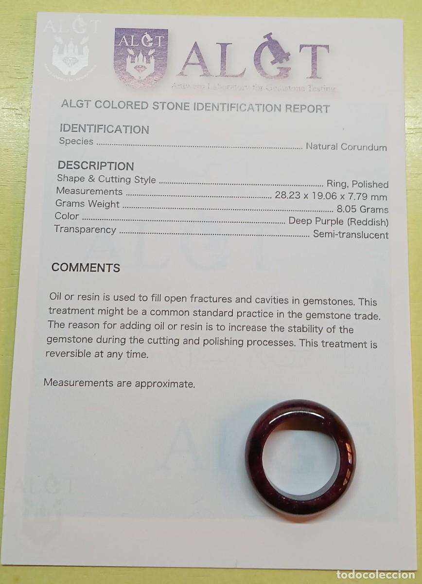 Joyeria: Anillo de RUBI. Certificado - Foto 2