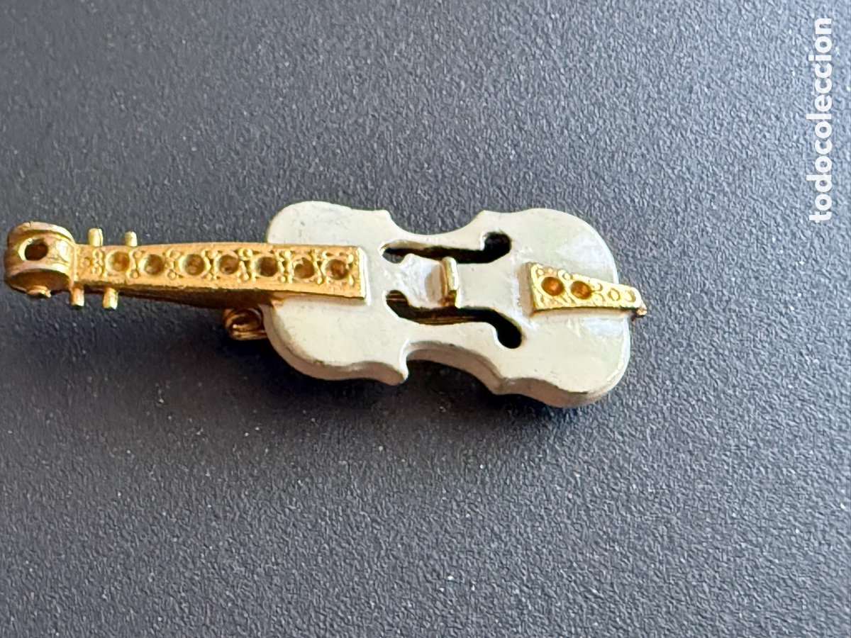 Joyeria: Antiguo BROCHE VIOLONCHELO
