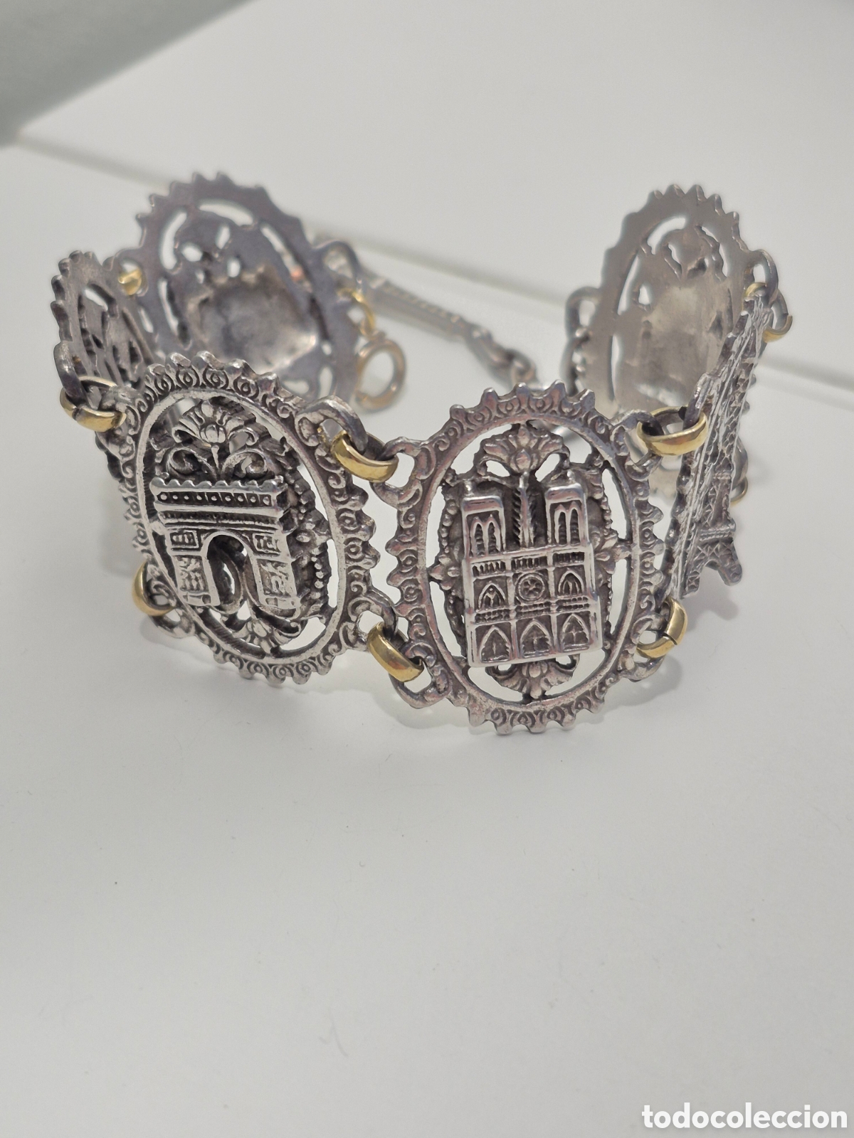 Joyeria: PRECIOSA Y ANTIGUA PULSERA DE PARIS. REF S1 C JOY ACT BRAZALETES 261025