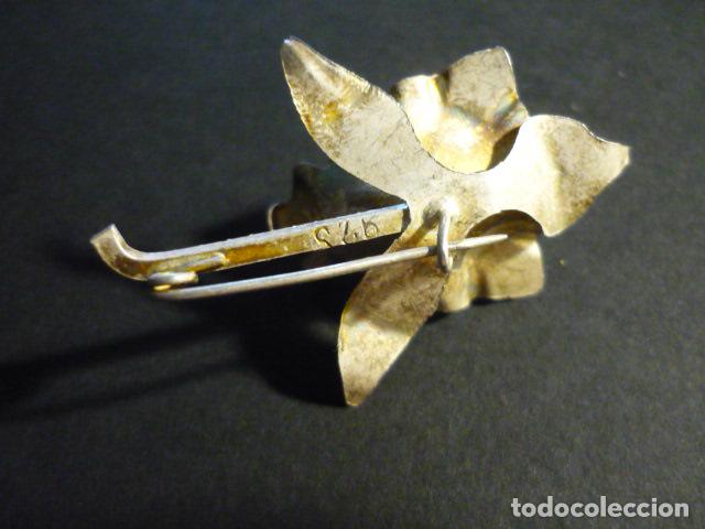 Joyeria: ANTIGUO BROCHE EN PLATA 4,5 X 3 CM - Foto 2