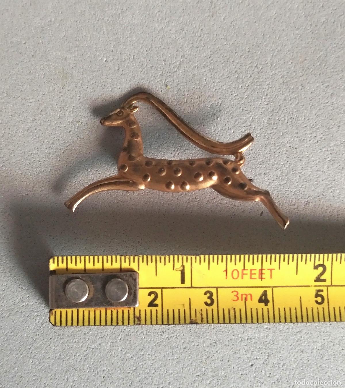 Joyeria: Antiguo broche dorado. - Foto 3