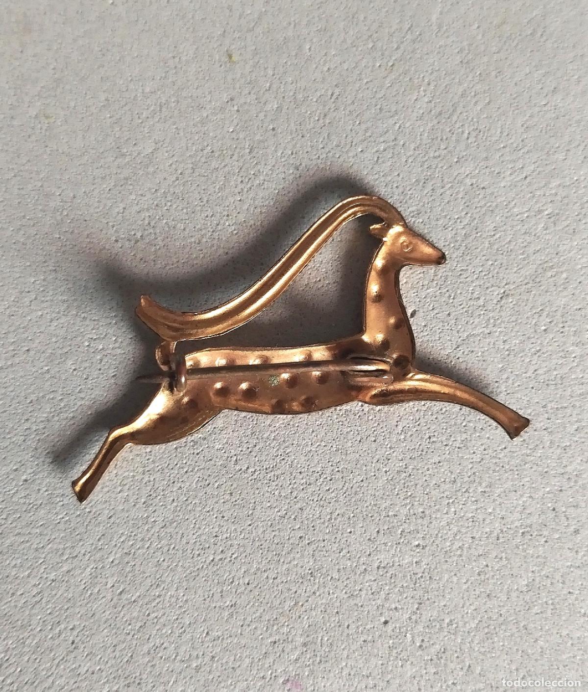 Joyeria: Antiguo broche dorado. - Foto 4