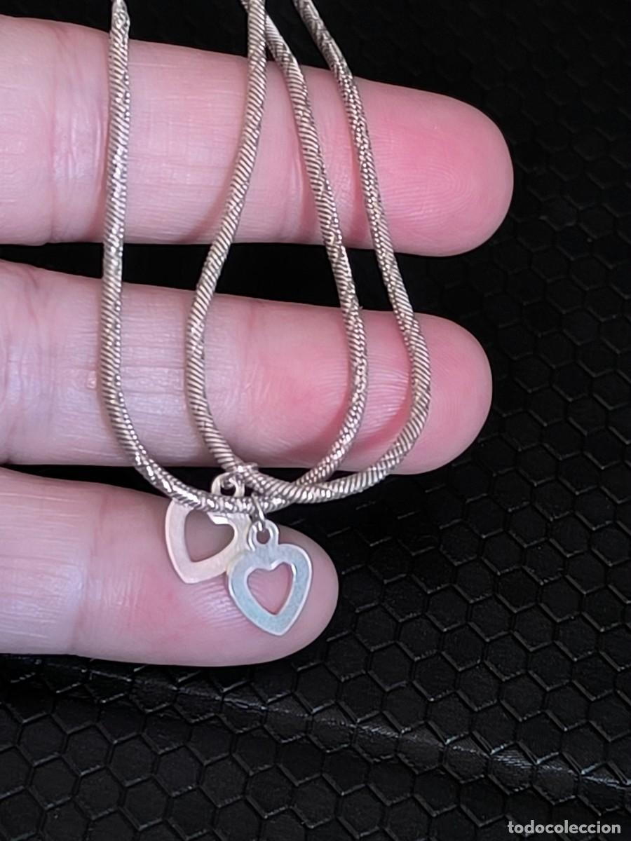 Joyeria: Vendo dos pulseras iguales de plata 925 nuevas con colgante coraz&oacute;n