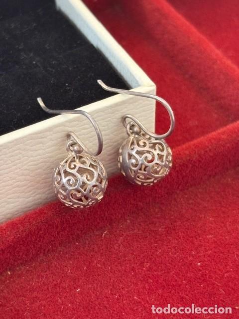 Joyeria: Pendientes Bolas labradas &middot; Plata de ley 925