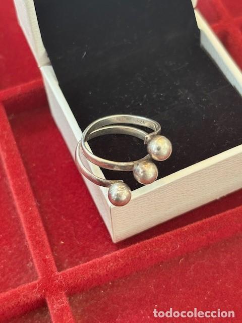 Joyeria: Anillo Plata de ley 925 &middot; Triple bola