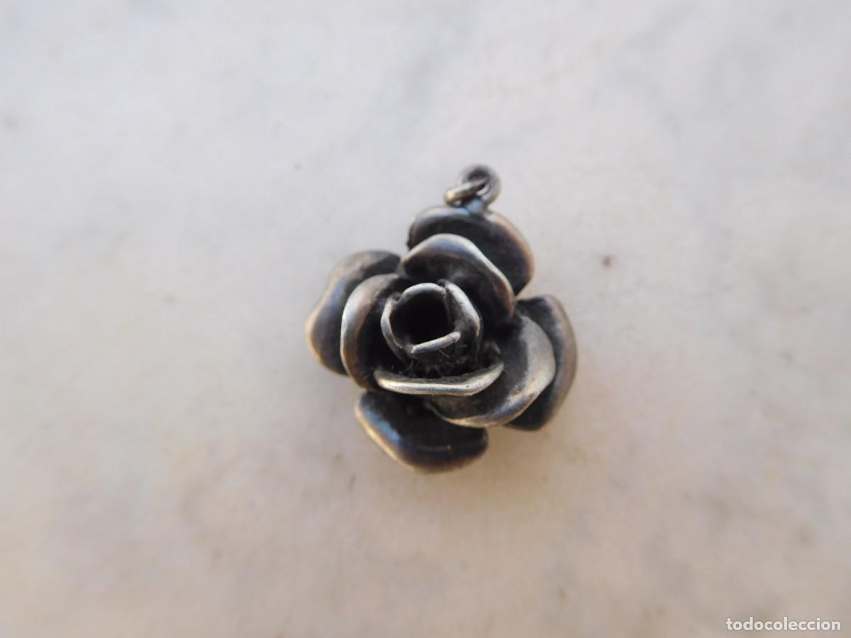 Joyeria: Colgante de plata rosa