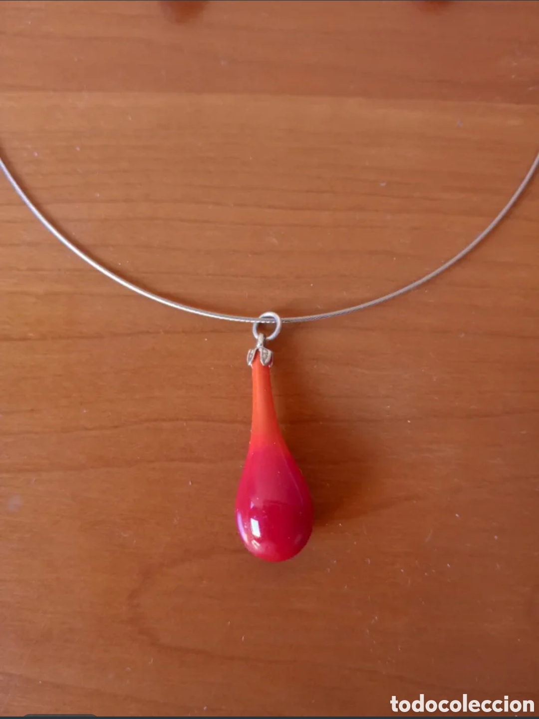 Joyeria: Conjunto collar y pendientes gota - Foto 3