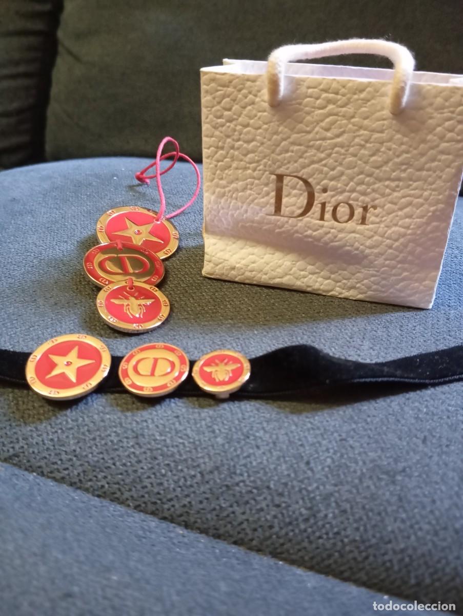 Joyeria: Collar y llavero Christian Dior