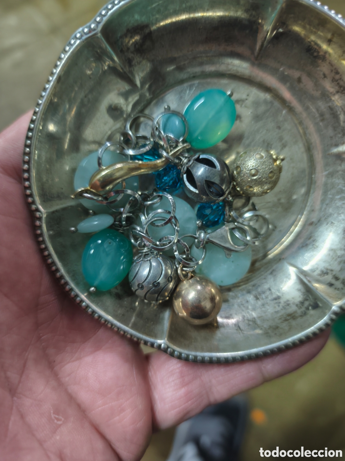 Joyeria: Pulsera de plata - 925 milesimas - con abalorios - Foto 9
