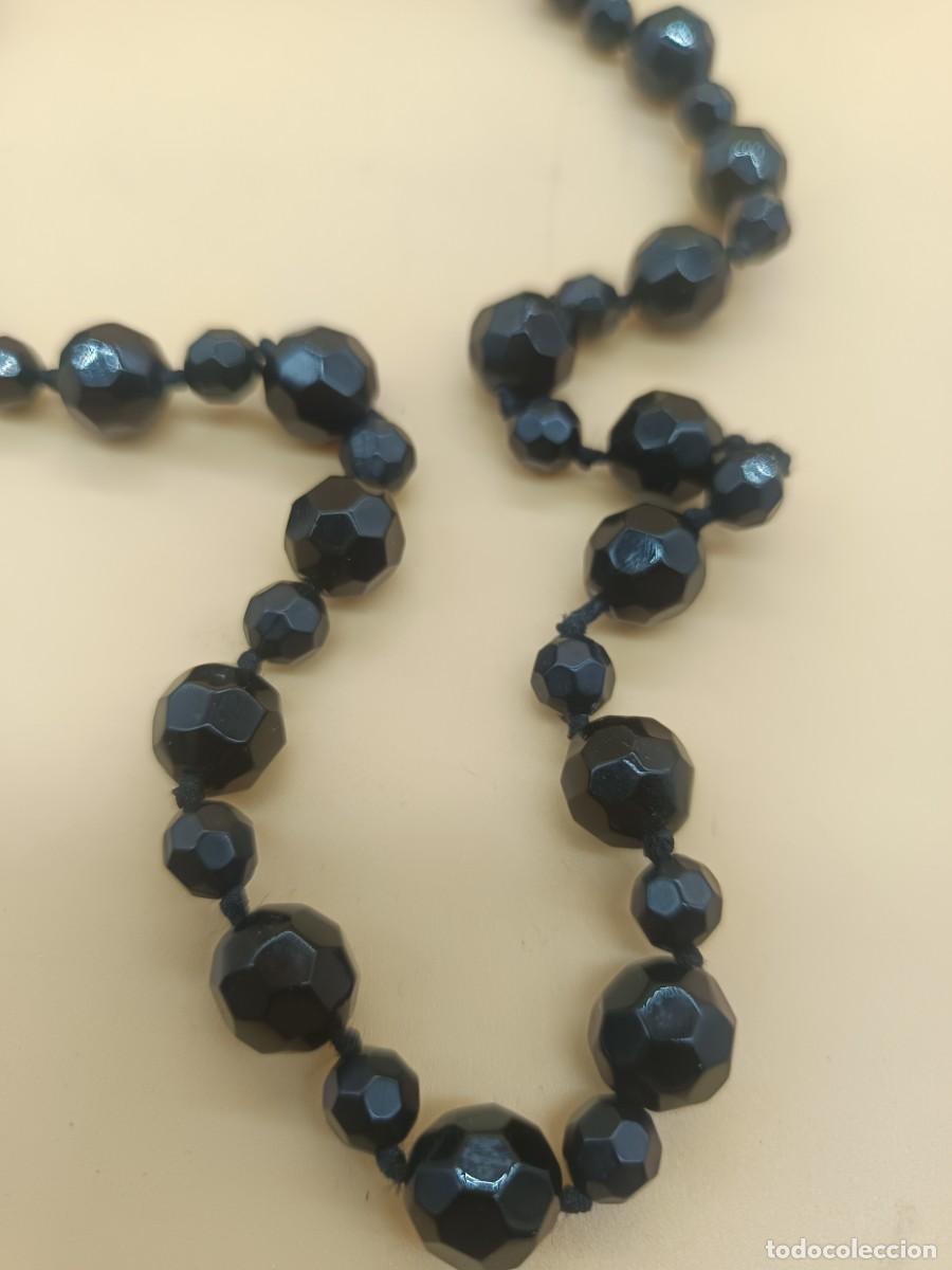 Joyeria: GARGANTILLA DE CUENTAS, PERLAS NEGRAS TALLADAS - Foto 2