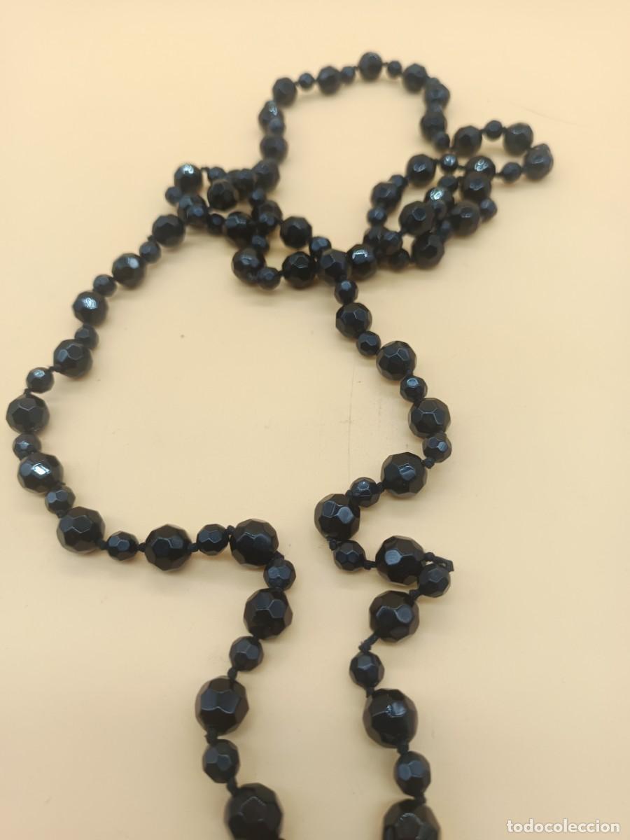 Joyeria: GARGANTILLA DE CUENTAS, PERLAS NEGRAS TALLADAS - Foto 3
