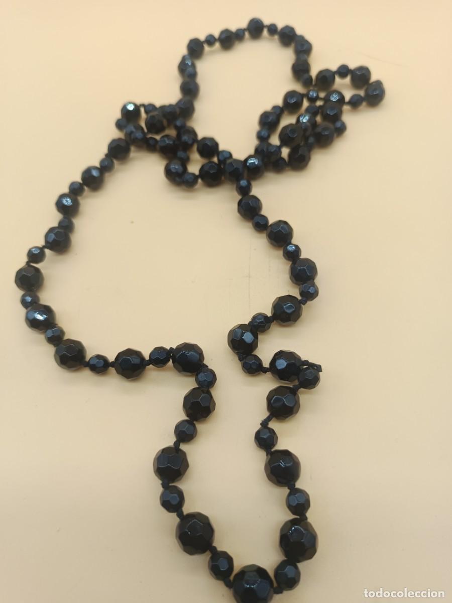 Joyeria: GARGANTILLA DE CUENTAS, PERLAS NEGRAS TALLADAS - Foto 4