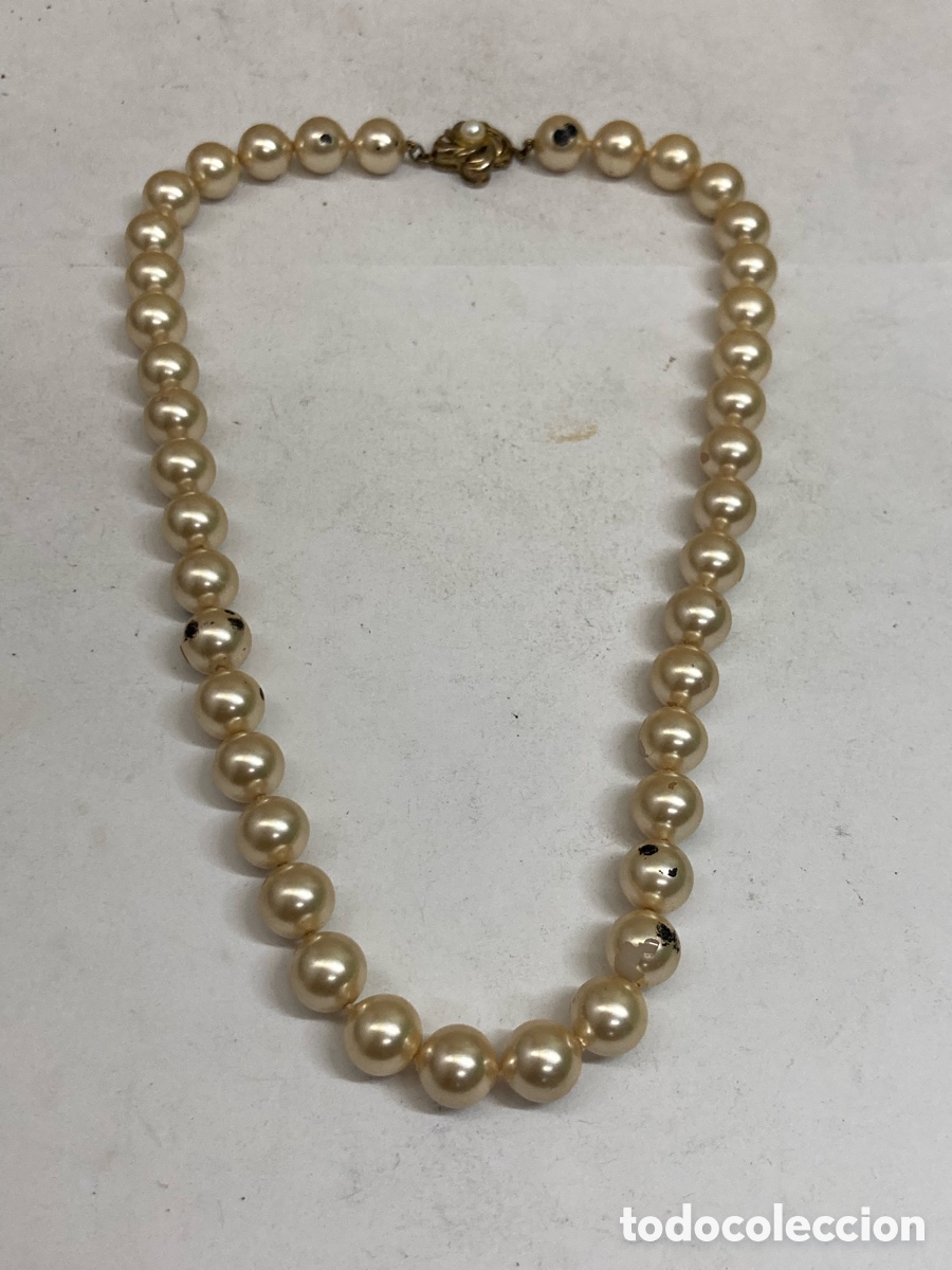 Joyeria: Collar de plata y perlas CC455