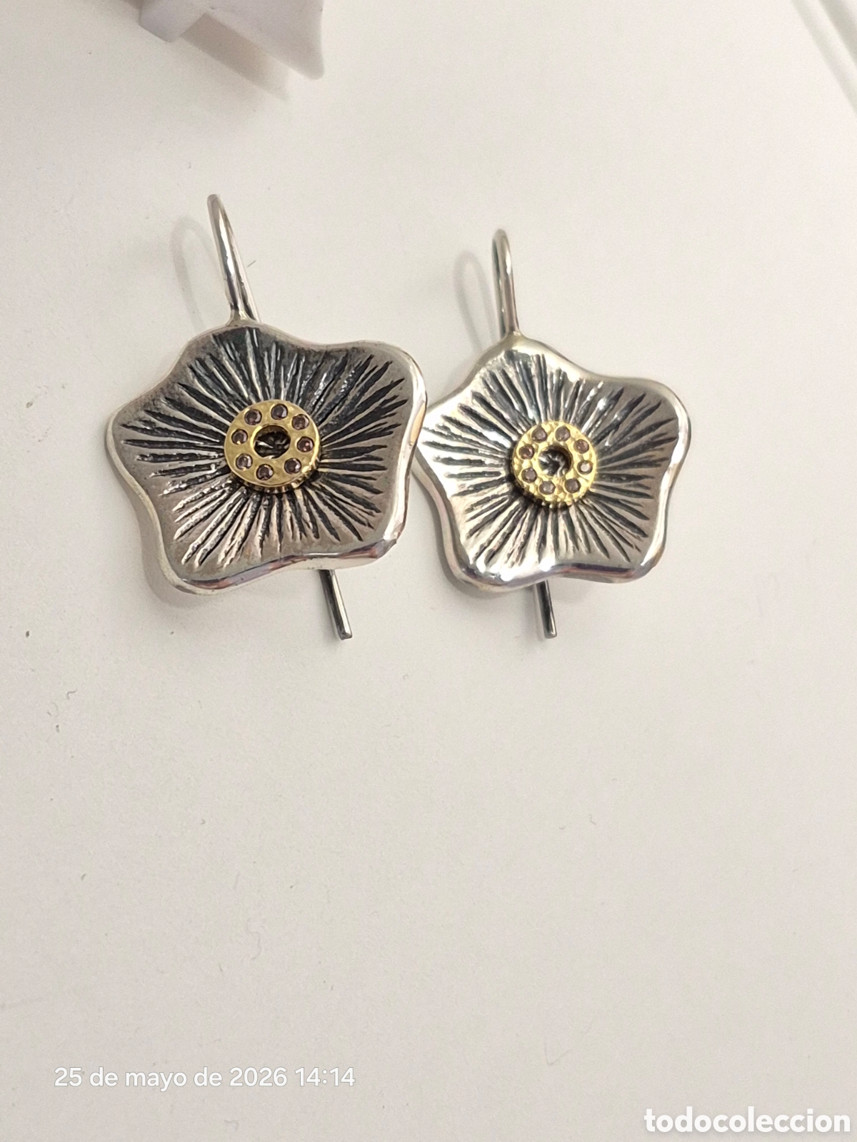 Joyeria: PRECIOSOS PENDIENTES DE PLATA DE LEY. REF S6 C PENDIENTES 250526 - Foto 2