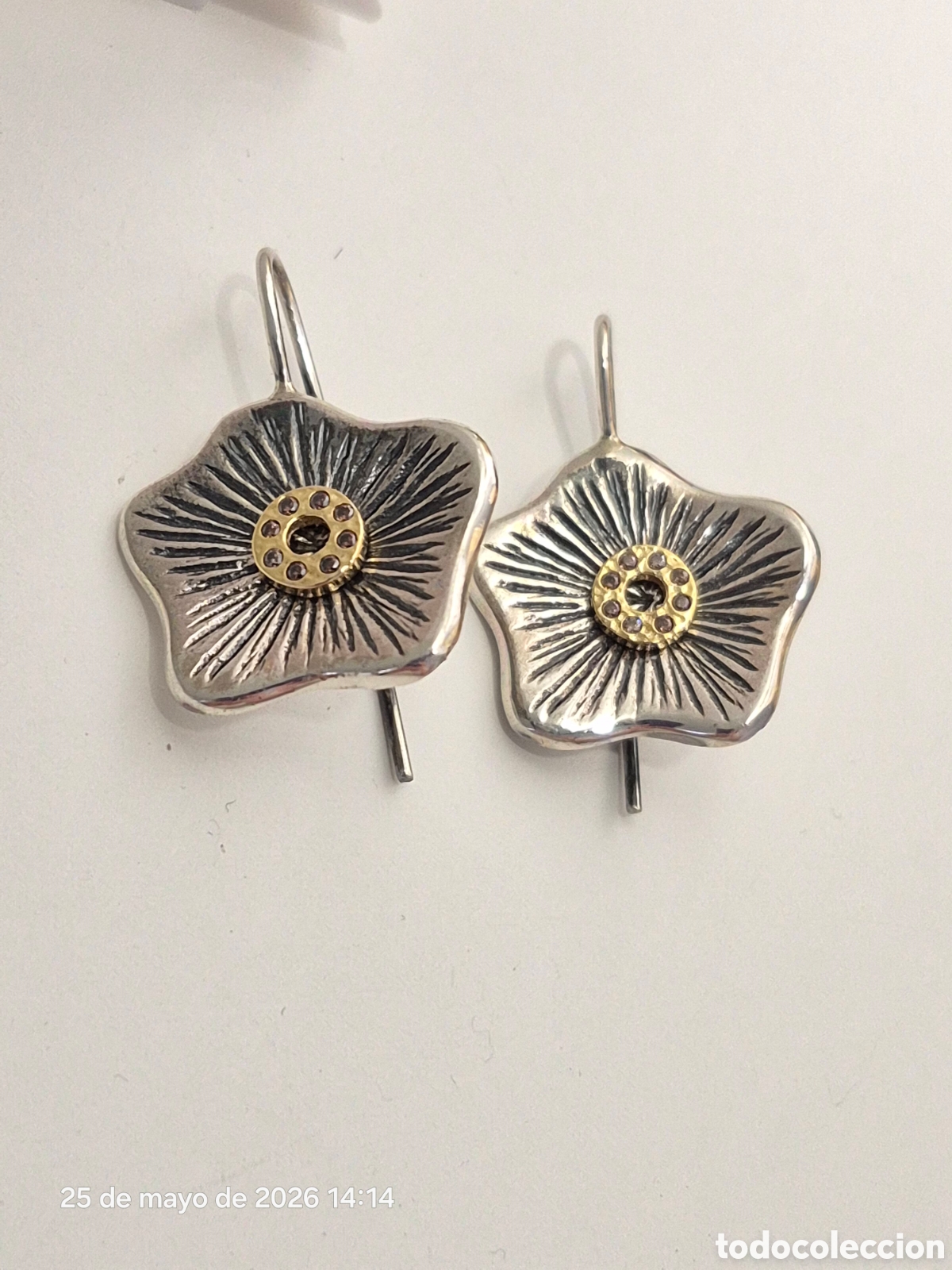 Joyeria: PRECIOSOS PENDIENTES DE PLATA DE LEY. REF S6 C PENDIENTES 250526 - Foto 1