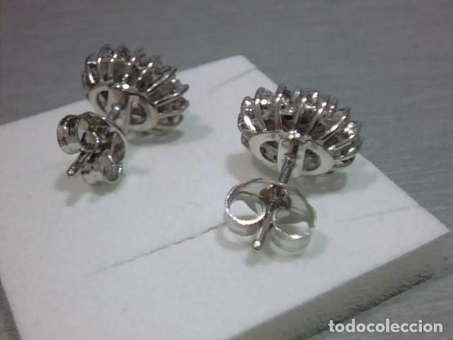 Joyeria: pendientes en oro 18 kts y diamantes - Foto 6