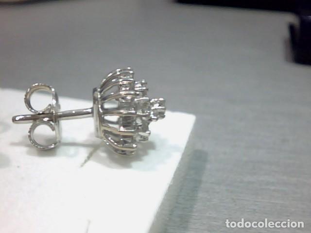 Joyeria: pendientes en oro 18 kts y diamantes - Foto 8