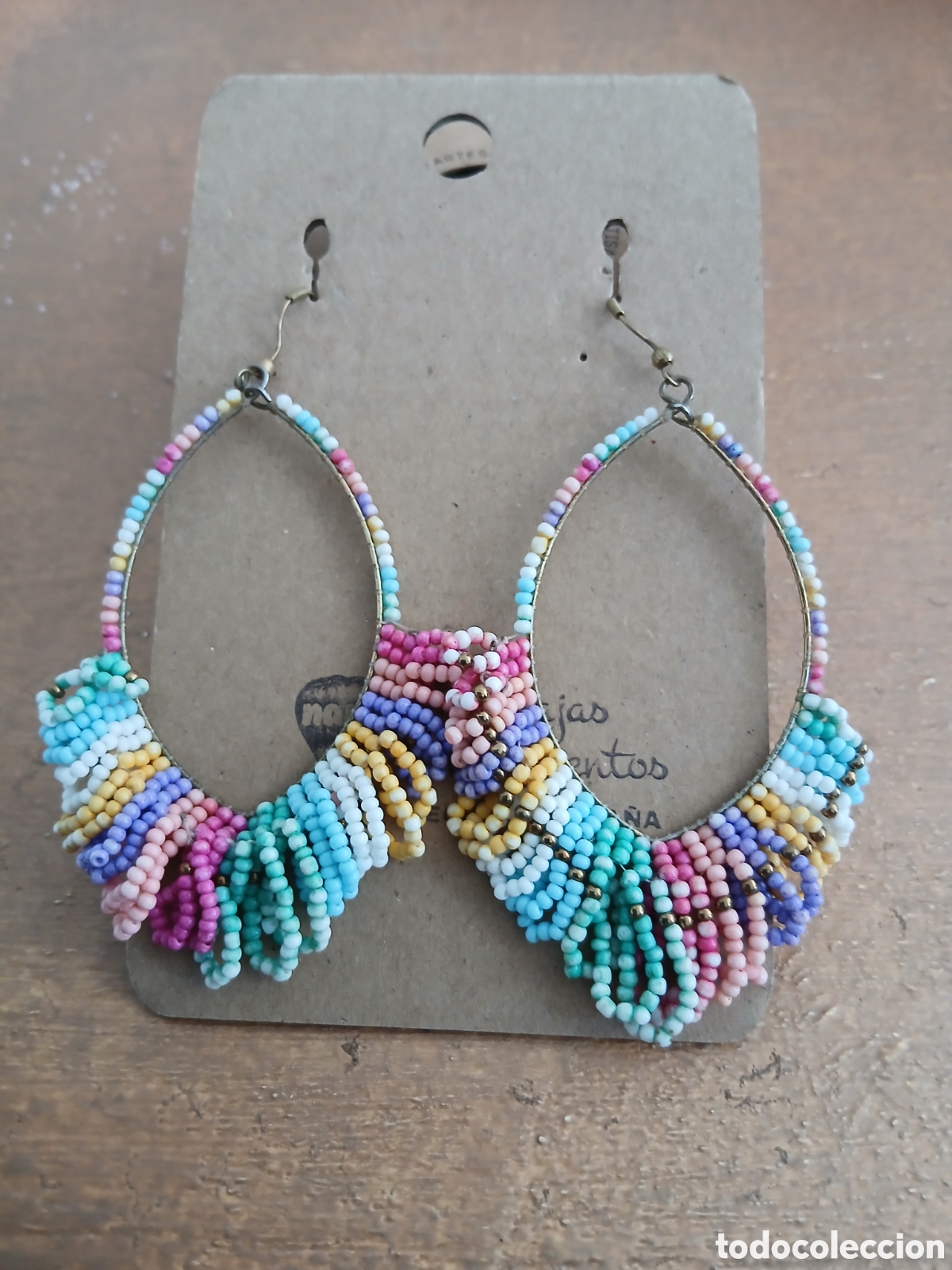 Joalharia: Pendientes bolitas multicolor