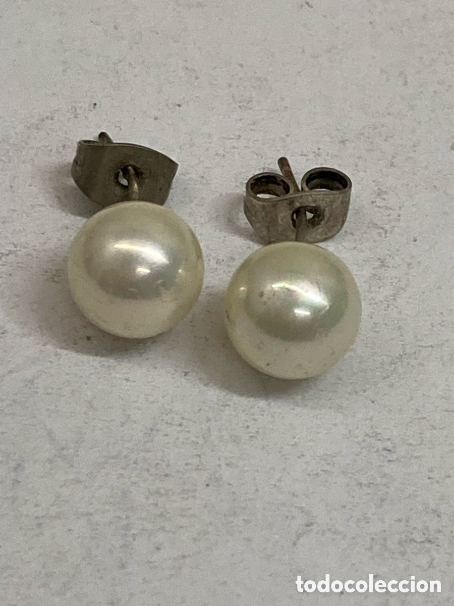 Gioielleria: Pendientes de plata y perla C472