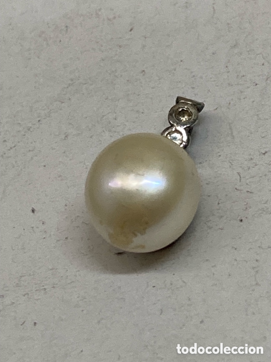 Joyeria: Colgante de plata y perlas C594