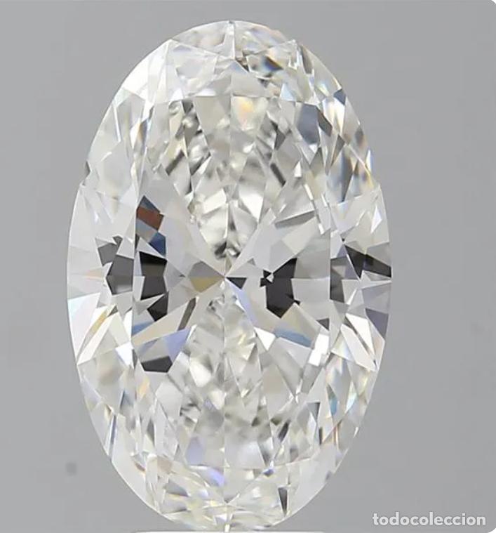 Joyeria: IGI Cerified 5.50ct Oval Lab Grown Diamond