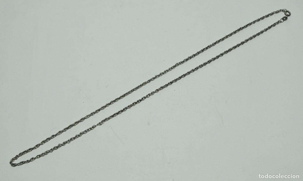 Joyeria: Cadena Tipo Cord&oacute;n en Plata 925 &middot; Con contraste. - Foto 2