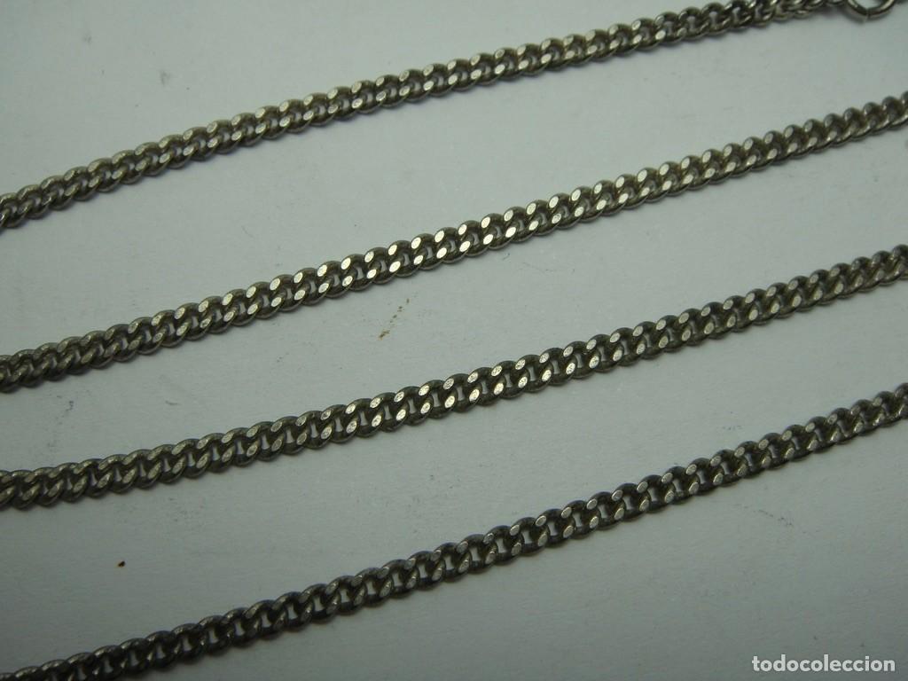 Joyeria: Cadena Tipo Barbada en Ba&ntilde;o de Plata