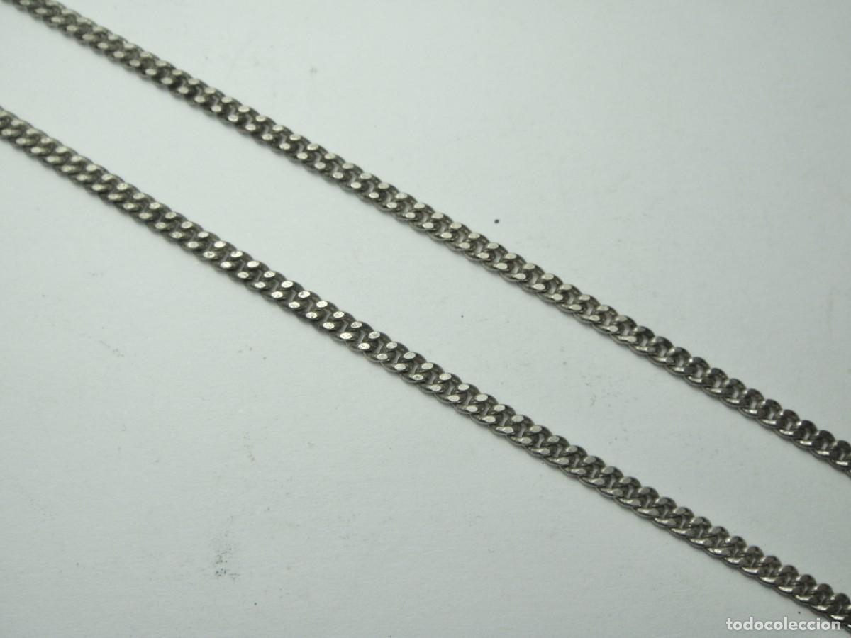 Joyeria: Cadena Tipo Barbada en Ba&ntilde;o de Plata - Foto 3