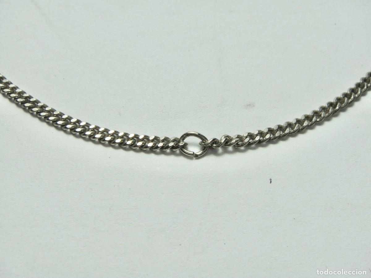 Joyeria: Cadena Tipo Barbada en Ba&ntilde;o de Plata - Foto 5