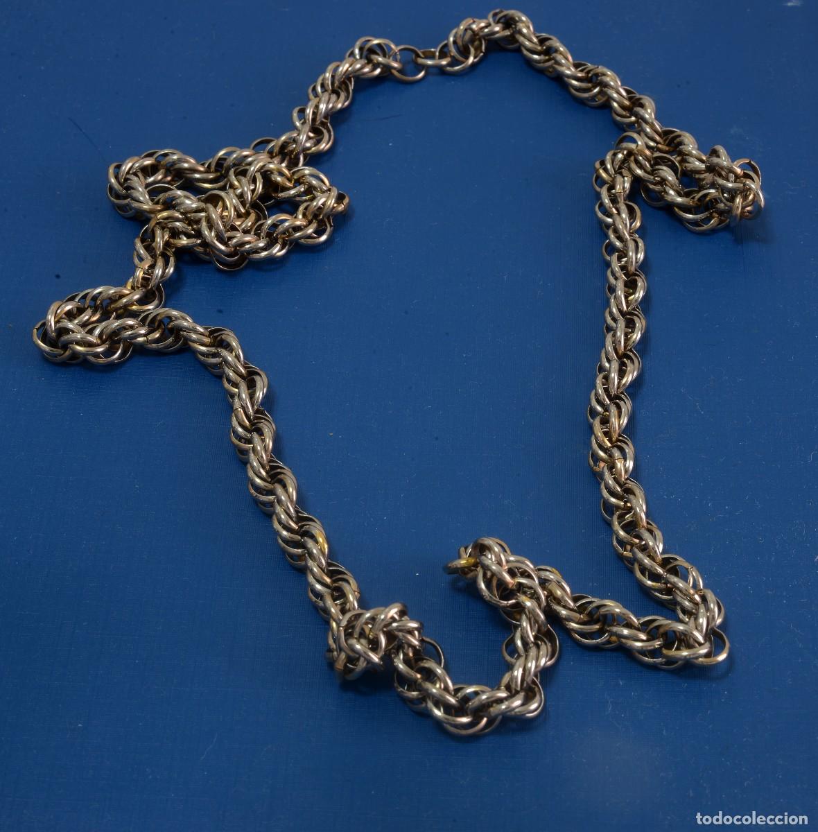 Joyeria: COLLAR- CADENA GRUESA TRENZADA