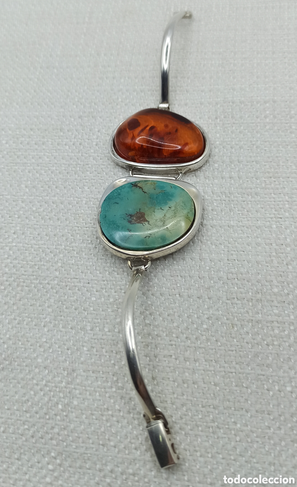 Joyeria: Brazalete Turquesa y &Aacute;mbar B&aacute;ltico - Foto 3
