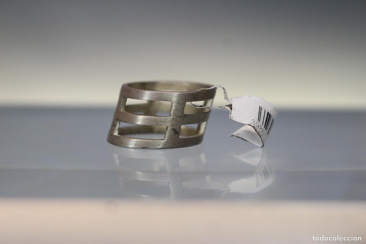 Joyeria: Anillo inclinado plata de ley. Joidart. - Foto 3