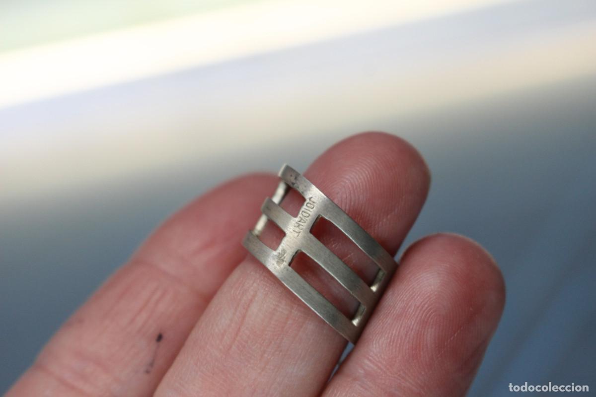 Joyeria: Anillo inclinado plata de ley. Joidart. - Foto 5