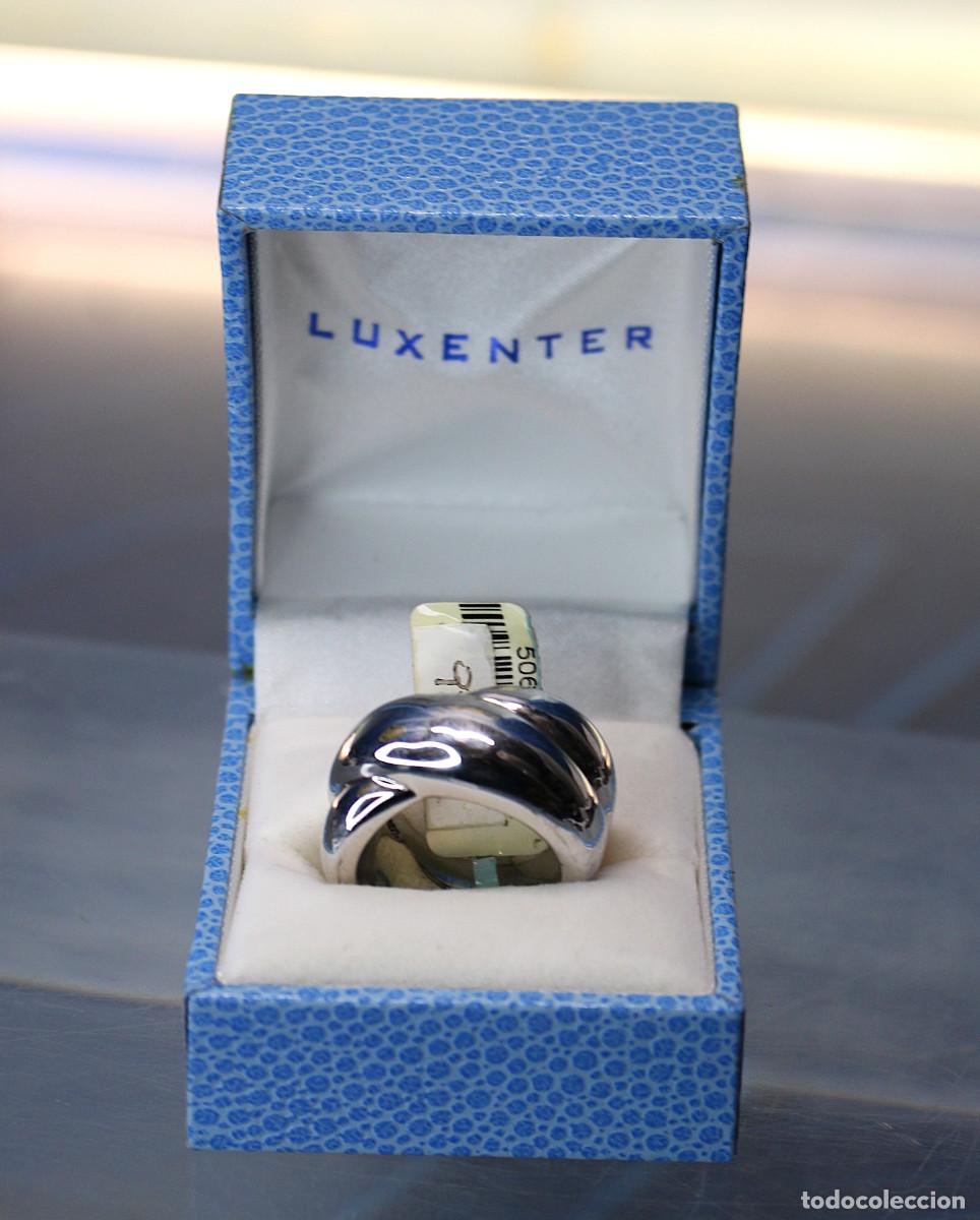 Joyeria: Anillo de plata de ley. Luxenter.