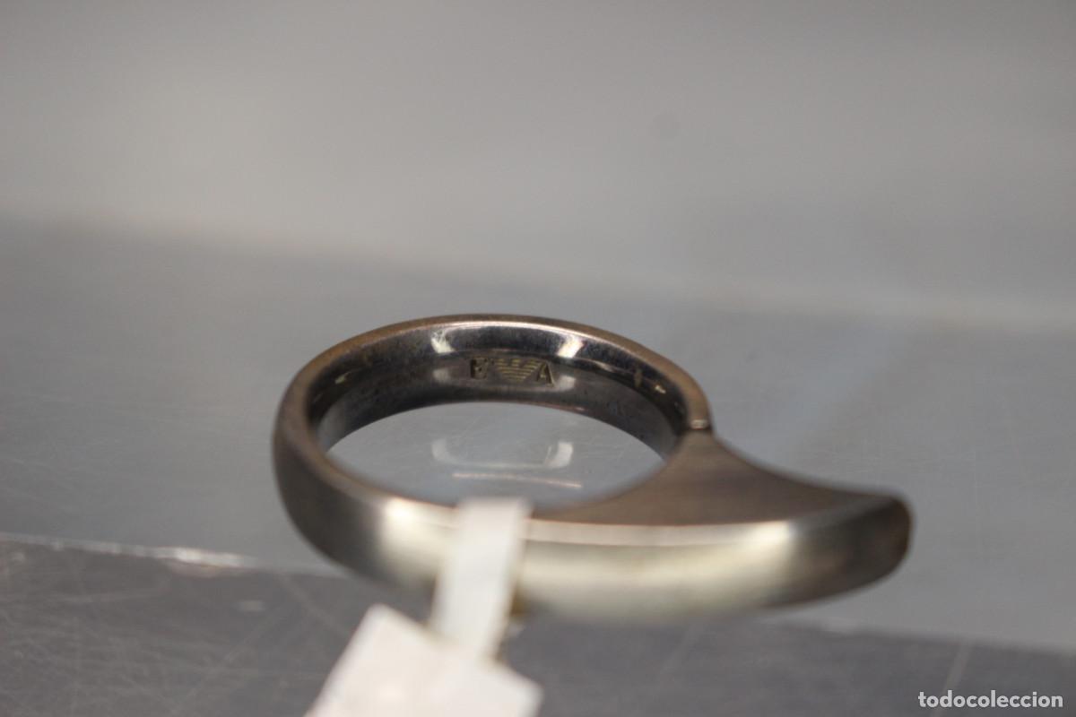 Joyeria: Anillo plata de ley. Emporio Armani. - Foto 3