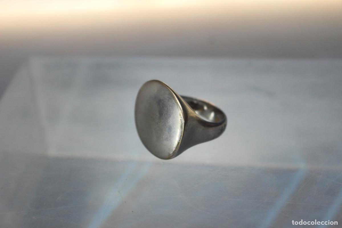 Joyeria: Anillo plata de ley. C&iacute;rculo liso.