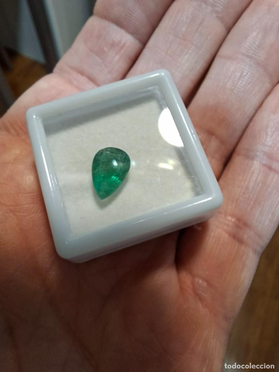 Joyeria: Esmeralda forma de pera