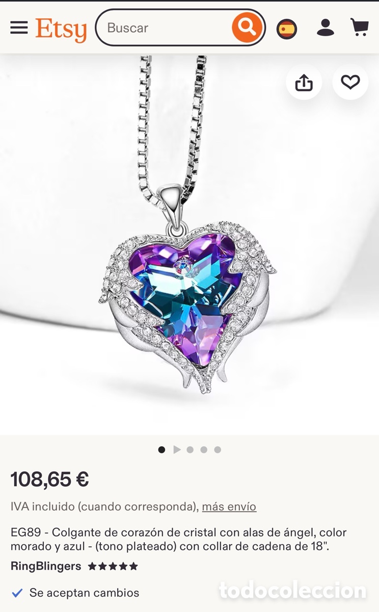 Joyeria: Joya plata coraz&oacute;n mujer amor - Foto 9