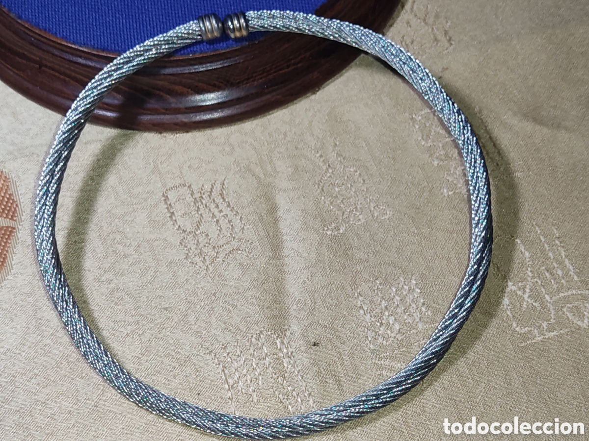 Joyeria: Gargantilla de acero Vintage. - Foto 2