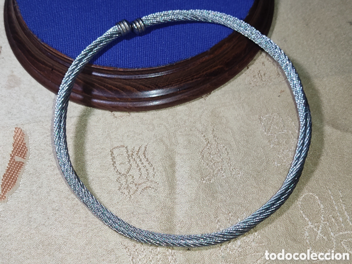 Joyeria: Gargantilla de acero Vintage. - Foto 6