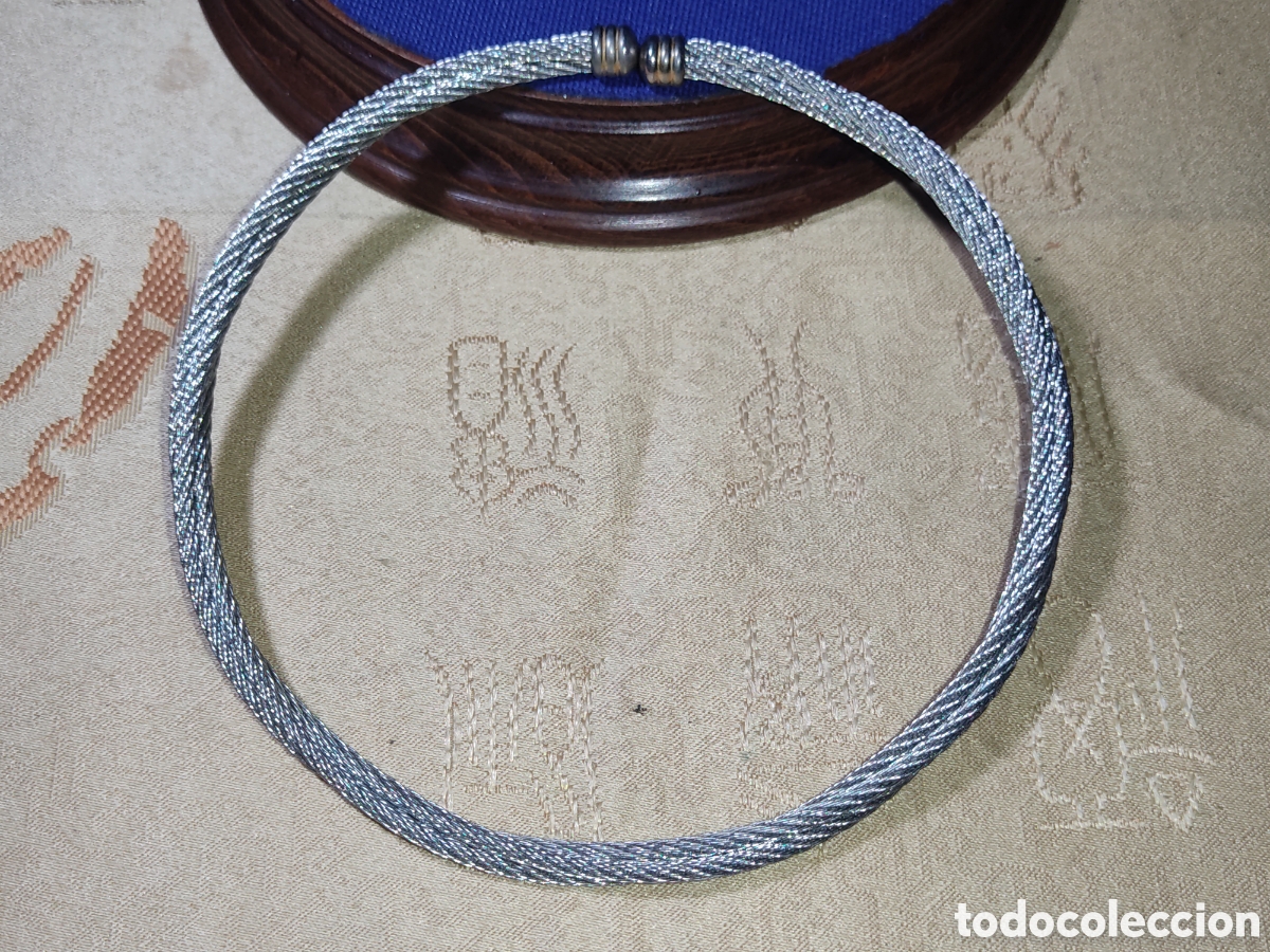 Joyeria: Gargantilla de acero Vintage. - Foto 1