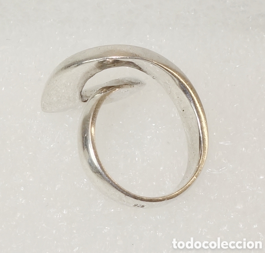 Joyeria: Anillo plata 925 dise&ntilde;o Lazo coraz&oacute;n - Foto 2